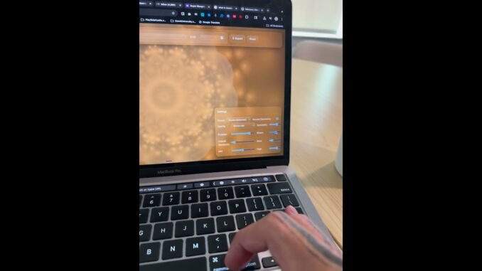 I used ChatGPT 5 to make a mandala music visualization app