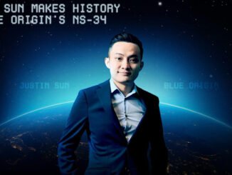 Justin Sun Makes History as Youngest Chinese Commercial Astronaut with Blue Origin’s NS-34 Spaceflight