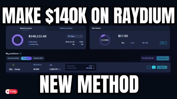 LIVE PROOF: How I Pulled $140K Launching Meme Coins on Raydium (2025 METHOD)