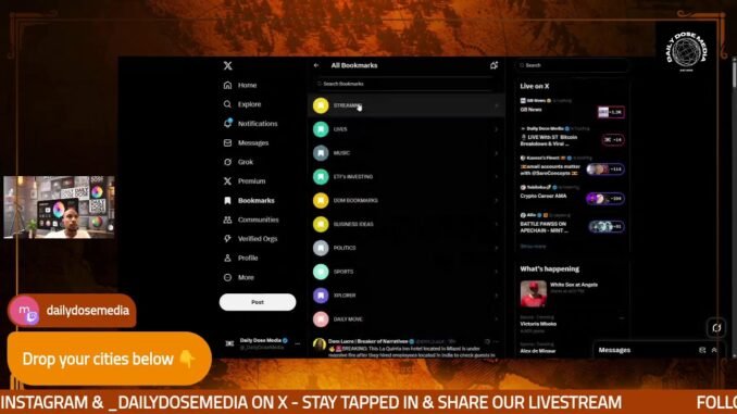 🎙️ LIVE With ST  Bitcoin Breakdown & Viral Entertainment! #CryptoNews #BitcoinLive #PopCulture