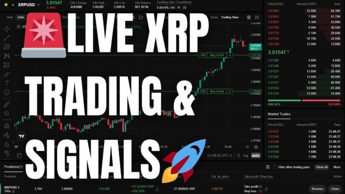 🔴 LIVE XRP Trading & AI Signals | Real-Time Crypto Alerts, Strategy & Market Chat