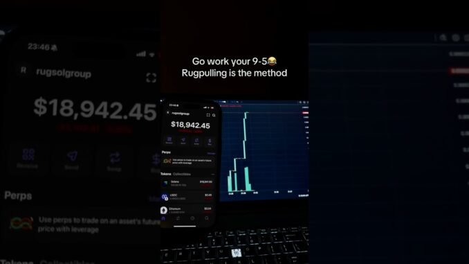 Learn in bio📊 #crypto #memecoin #rugpull #solana #dexscreener #pumpfun #bullx