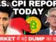 Live CPI Report Update | Crypto Market & Bitcoin Price Analysis ( 12 AUG )