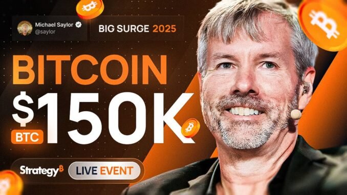 Michael Saylor: Bitcoin Bull Run About to Be Confirmed! 🚀 | Live BTC Price Analysis