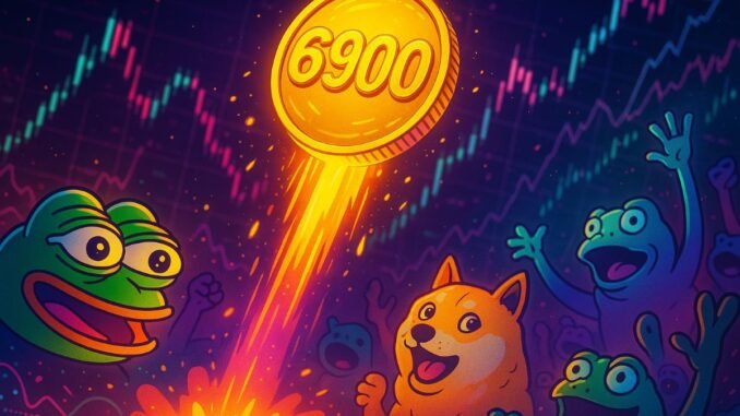 TOKEN6900: The $2.6M+ Meme Coin Presale Built on Pure Vibe Ends in Two Days