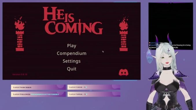 My demonic AI guides me in "He is coming"