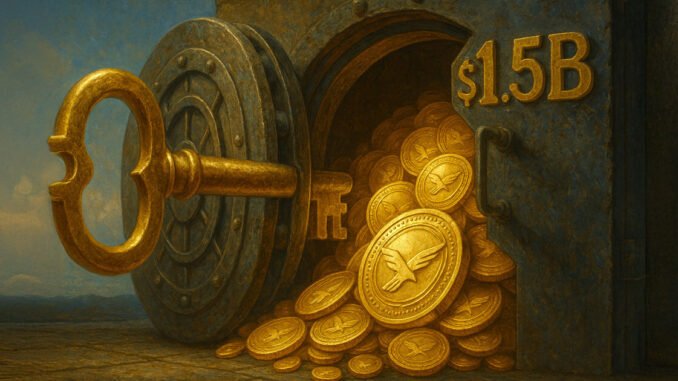 Nasdaq's ALT5 raises $1.5 billion taking 7.5% of Trump-backed WLFI's token supply into its treasury