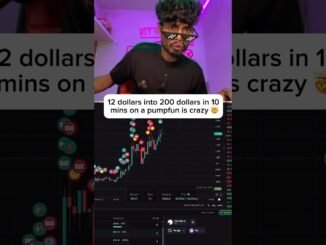 PUMP FUN MEME COIN 100X