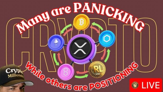 PaNiCk or Positioning..? ((LIVE)) Crypto News, XRP, BTC & MORE