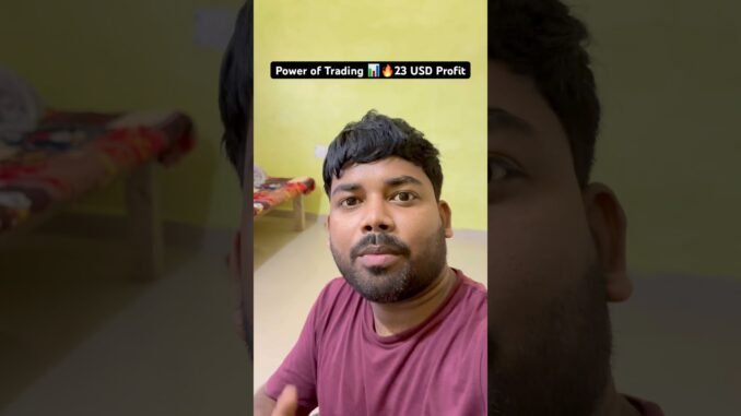 Power of crypto trading 🔥📊￼ 23 USD Live Profit 📊 #crypto #cryptocurrency #cryptonews #shorts