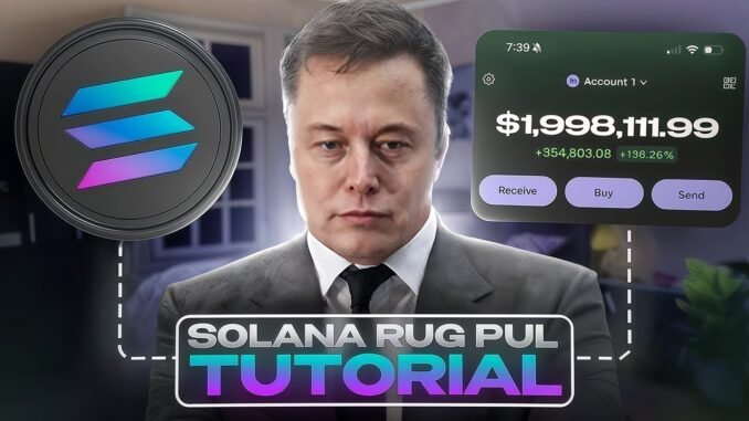 RUG PULL meme coin - New Rug Pull Method Pump fun [2025] | Strategy Against Sniping Bots on Pump Fun