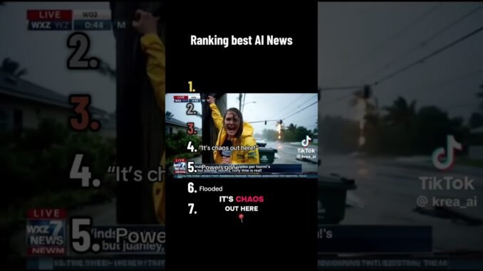 Ranking best AI News