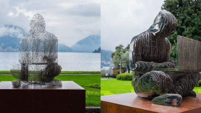 satoshi nakamoto statue in lugano