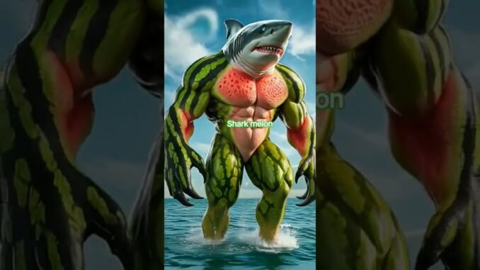 Shark melon #ai #share #bitcoin #bitcoinmining
