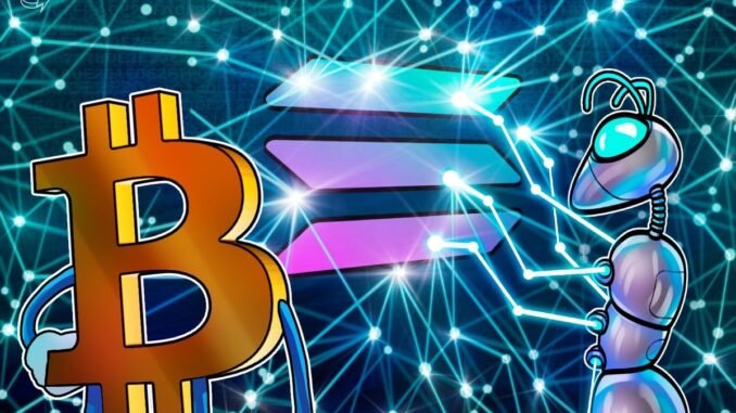 Solana vs. Bitcoin Chart Hints at Explosive SOL Price Breakout Toward $300