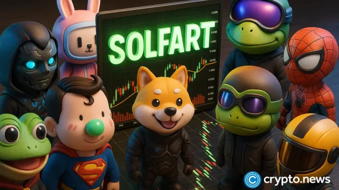 Solfart token presale going bigger than BONK and PENGU