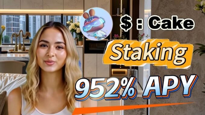 Stake PancakeSwap ($CAKE): Earn 952% APY in yield farming during the crypto bull market!