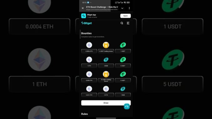 Step-by-Step Guide to Bitget ETH Boost Challenge – Win up to 3 ETH