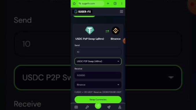 Sugerfx Crypto Double, Instant and 48hra Swap - Beginner Reviews