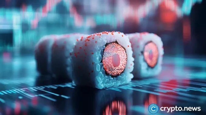 Sushi price holds key fibonacci support as bulls target $0.93 Sushi price holds key fibonacci support as bulls target $0.93