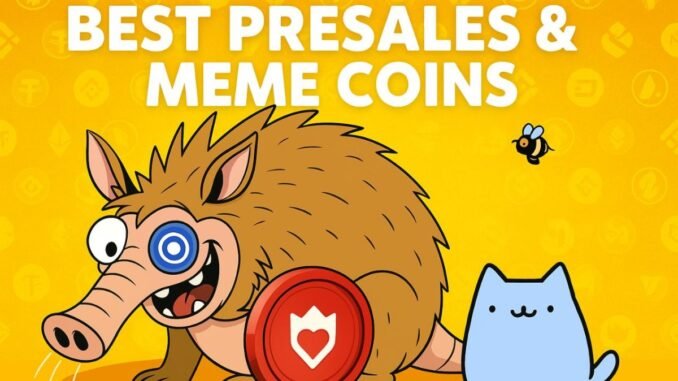 The Best Presales and Meme Coins for Explosive Growth Next The Best Presales and Meme Coins for Explosive Growth Next Week