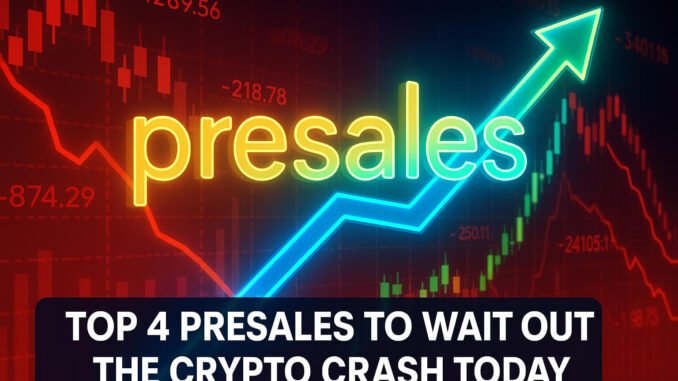 Why Is Crypto Down Today? Investors Watch These Top Presales to Weather the Crash