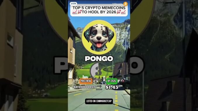Top 5 crypto meme coins to invest 2026 #investing #memecoin #crypto #cryptoinvestor #shortsviral