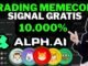 Trading Memecoin Dengan Signal Gratis #memecoin #alph.ai #dexscreener