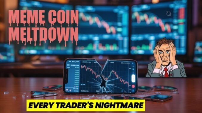 Trading meme on pumpfun and dexscreener nightmare