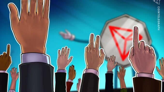 Tron Proposal 789 Nears Approval to Halve Transaction Fees