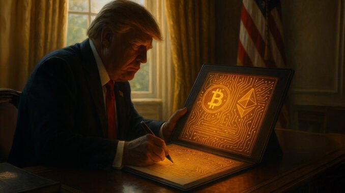 Trump considers executive order to penalize banks blocking crypto companies