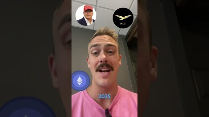 Trump wlfi coin live on ethereum mainnet tomorrow!! #worldlibertyfinancial #wlfi #eth #trump #crypto