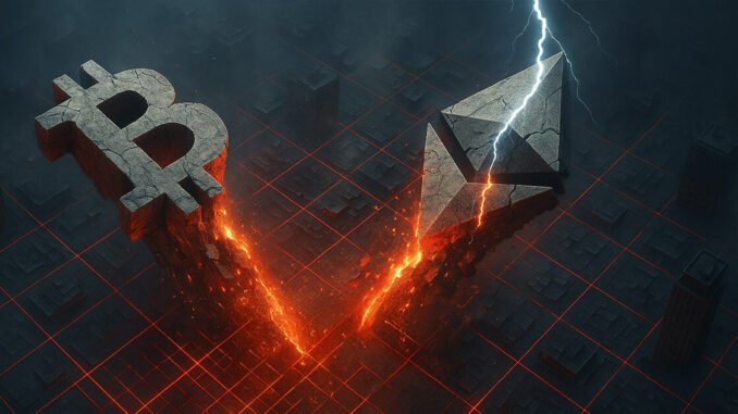 US Bitcoin and Ethereum ETFs face $1 billion outflow amid US Bitcoin and Ethereum ETFs face $1 billion outflow amid market dip