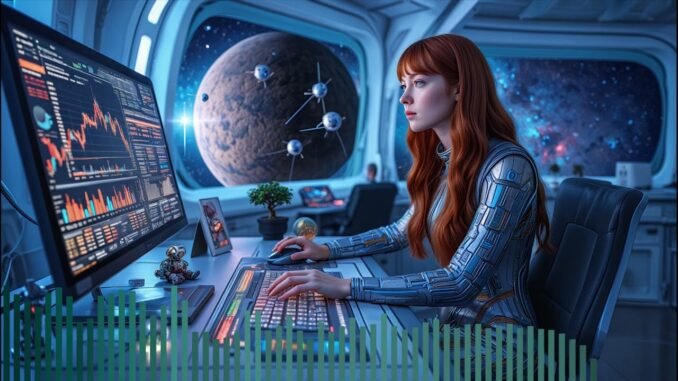 Uplifting Trance - Liquidation Supernova / Crypto Trading Music | AI Music