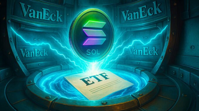 VanEck and Jito file the first liquid staking-backed Solana ETF