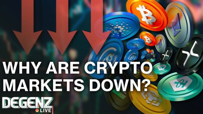 WHY IS CRYPTO DOWN? ETH LEADS CRYPTO LOWER, PCE INFLATION TODAY