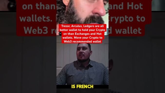 Web3 is the best place to store your Crypto. Move your Crypto to a safe web3 wallet. #xrp #crypto