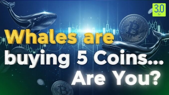 Whales are buying 5 Coins...Are You? | Web 3 | 3.0 TV