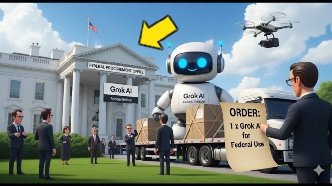 🚨 White House Orders GROK AI for Federal Use | Big Move in AI !
