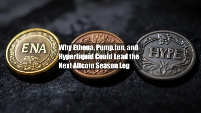 Why Ethena, Pump.fun, and Hyperliquid Could Lead the Next Altcoin