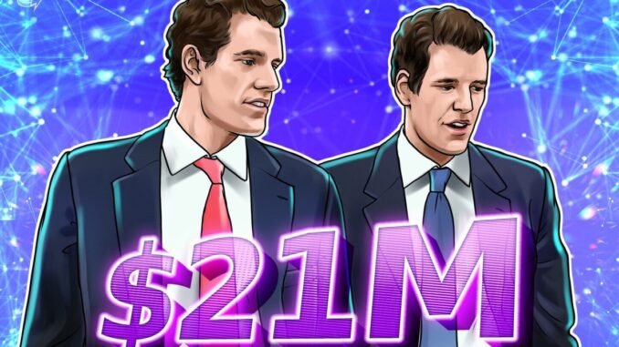 Winklevoss Twins Donate $21M BTC To Pro-Trump PAC Ahead Of Winklevoss Twins Donate $21M BTC To Pro-Trump PAC Ahead Of US Midterms