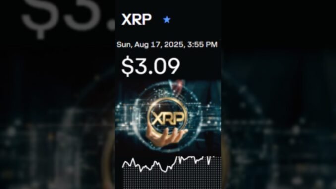 XRP Crypto News August 17, 2025