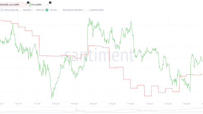 XRP Whales Continue To Accumulate