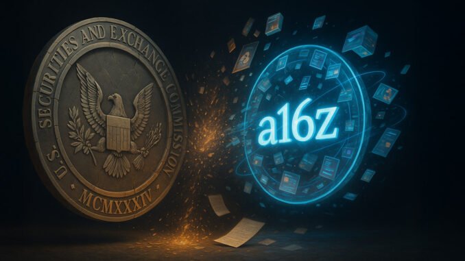 a16z and DeFi Education Fund push SEC for safe harbor on dApp regulation