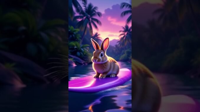 #ai #grok #imagine #kidsvideo #bunny