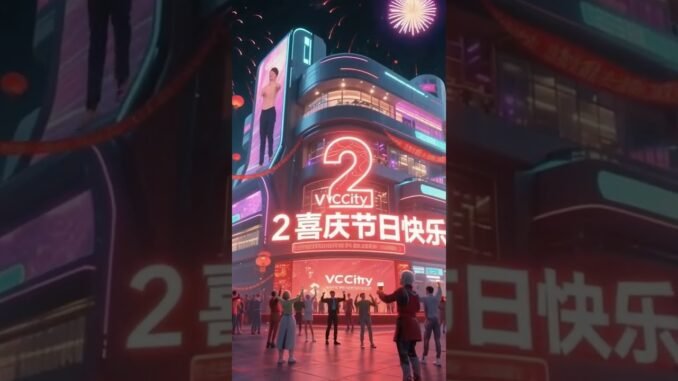 五城生日快乐#Vcity #VcityMeta #Web3