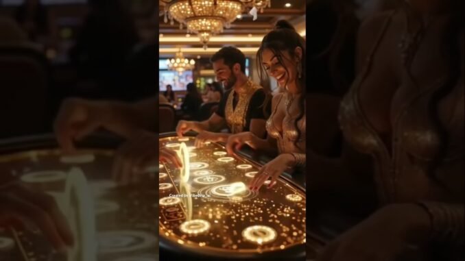 A night at the metaverse casino... ♠️✨ Share your thoughts below and subscribe for more content.