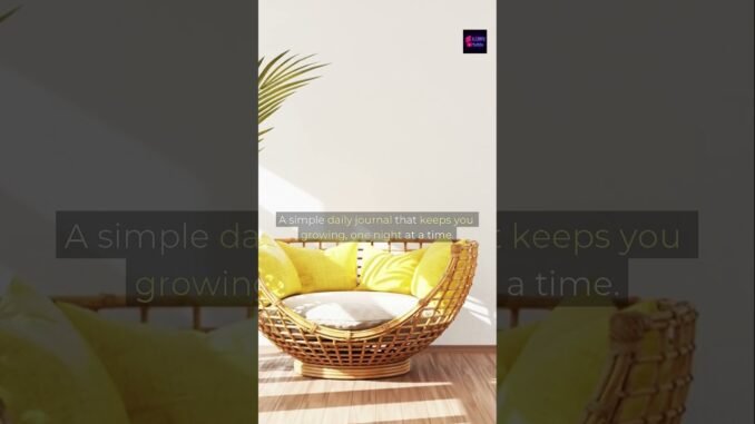 AI Guides Your Evening Reflection ✨ | #shorts #ai #selfimprovement