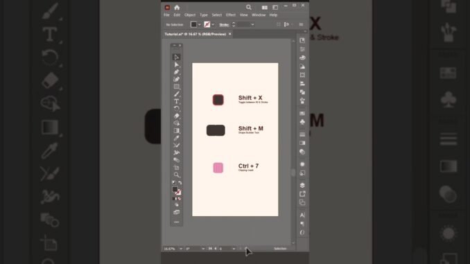 Adobe Illustrator Shortcut Keys | Illustrator Tips & Tricks | AI Shortcuts for Beginners