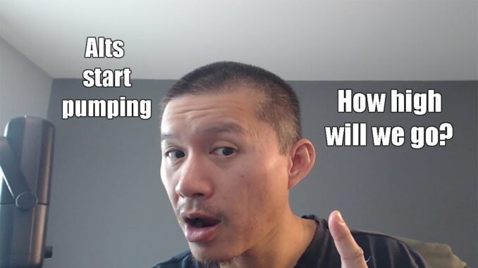 Alts Coins Start pumping. How high will we go. Did Pancake swap just run  scan prize pool?